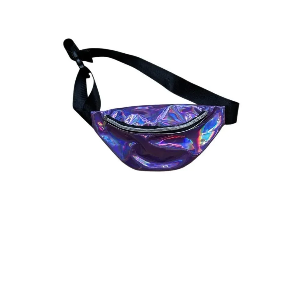 Reflexive™ Designer Fanny Pack Purple 80s Rave
